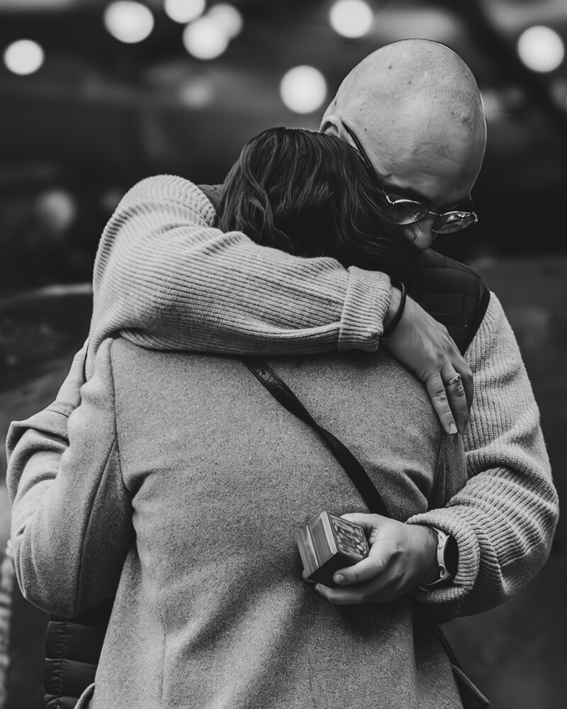 Couple - demande en mariage